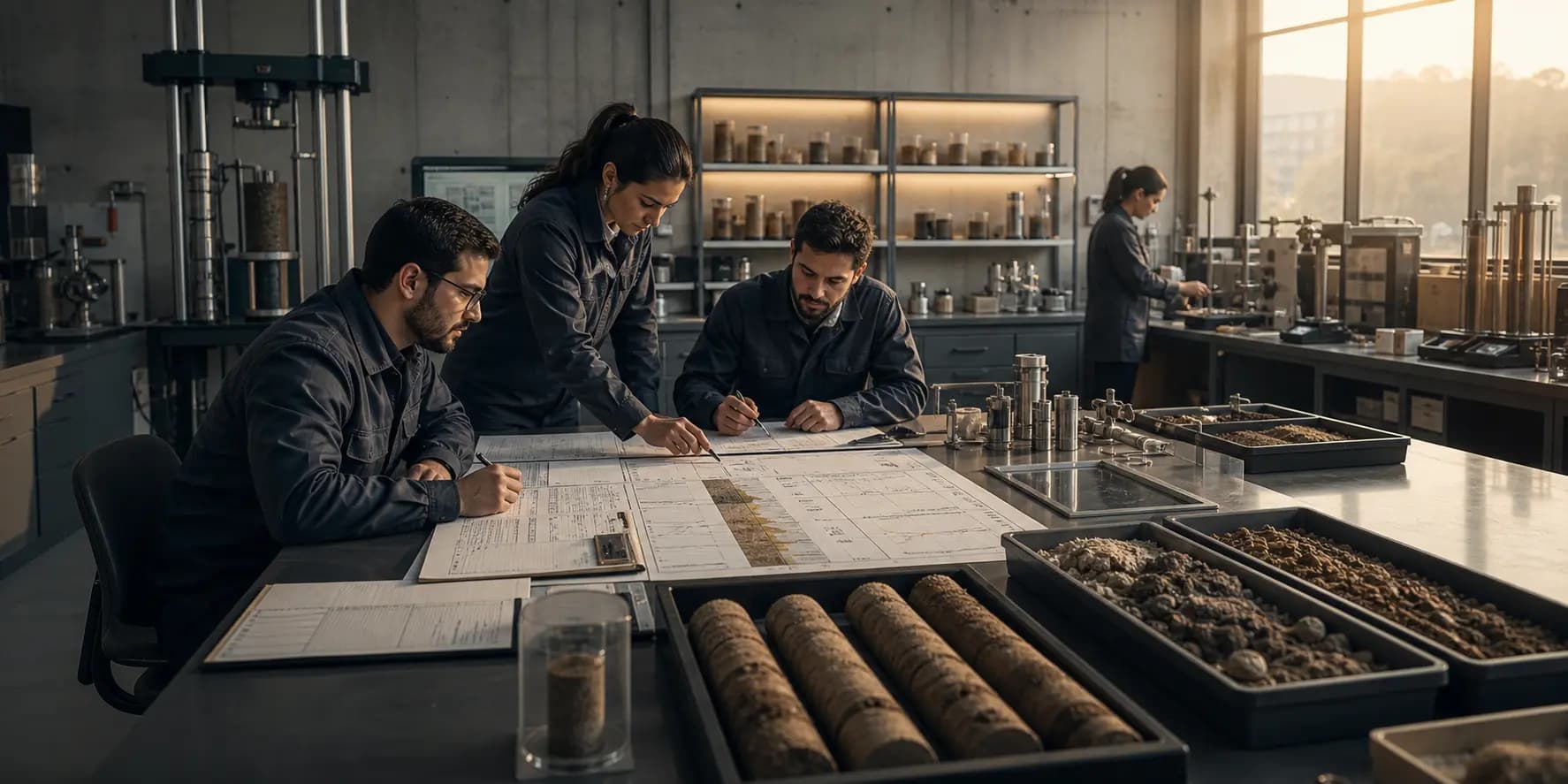 Digitalización y estandarización del cálculo geotécnico bajo normativa ASTM/AASHTO para laboratorio de suelos